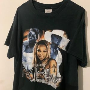 COPY - Vintage Mary J Blige hip-hop 90s shirt